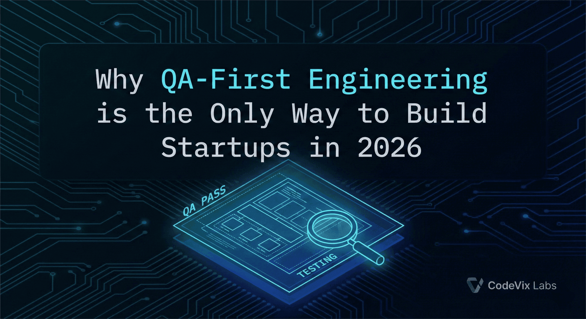 Why QA-First Engineering is the Only Way to Build Startups in 2026